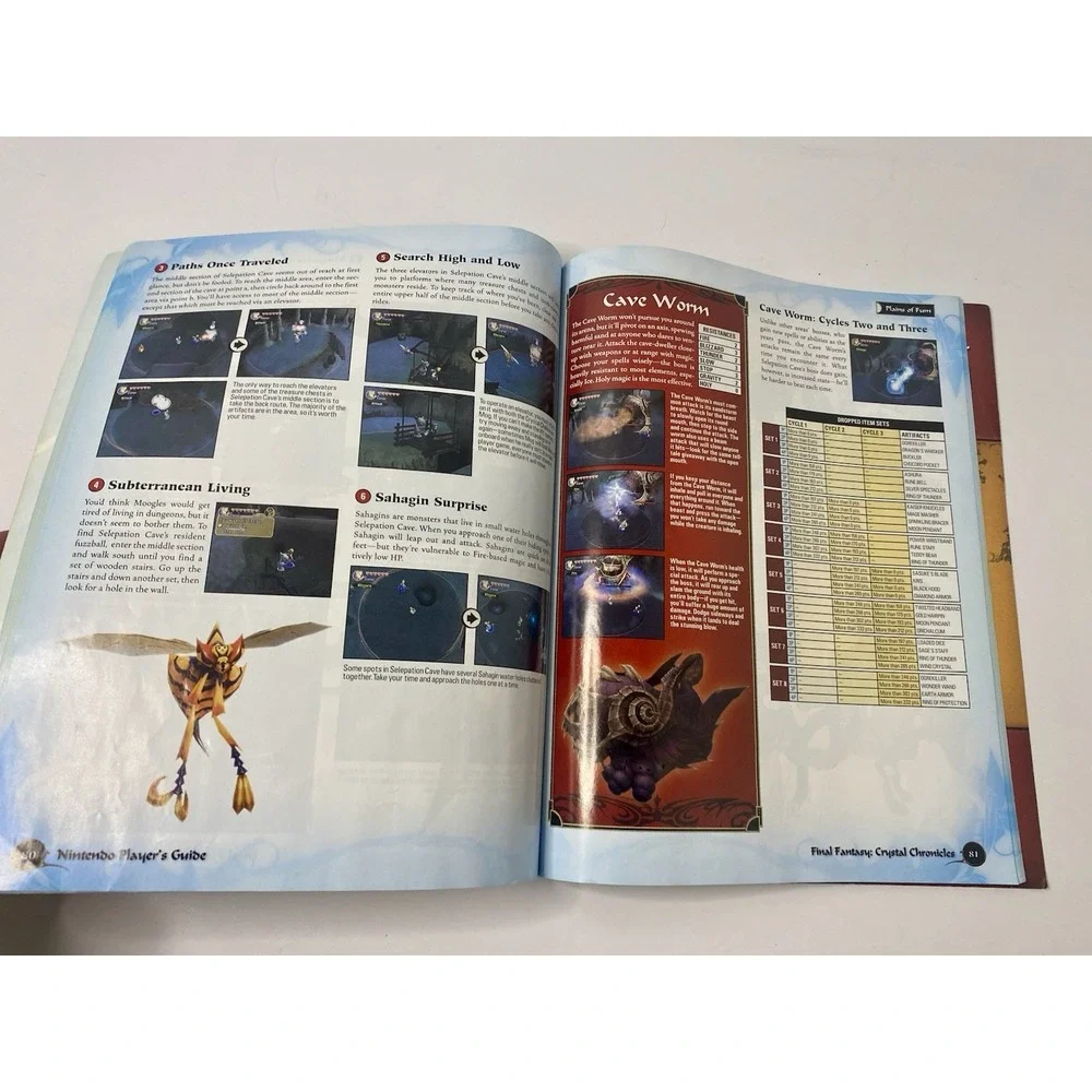 Nintendo Power Final Fantasy Crystal Chronicles Official Strategy Guide Gamecube
